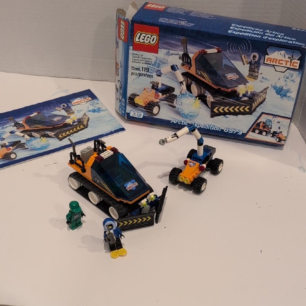 LEGO 6573 Arctic Exploration Set - Blue, Orange, Black